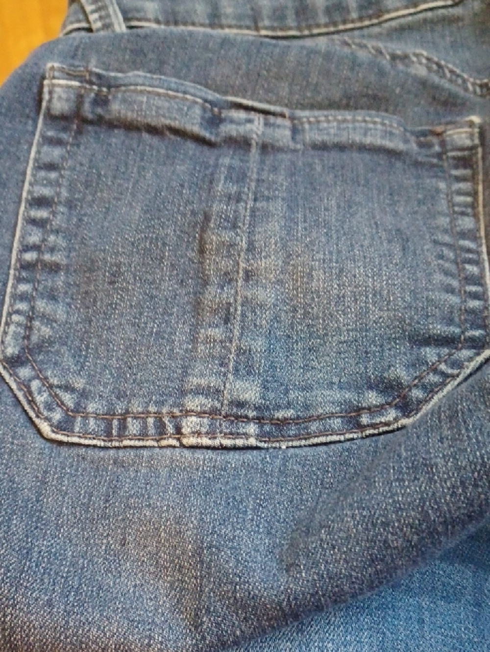 Wit & Wisdom Dark Blue Ankle Jeans. sz.14. No Ab Panel. Slight Wear In Pic.L.26" - Picture 7 of 10